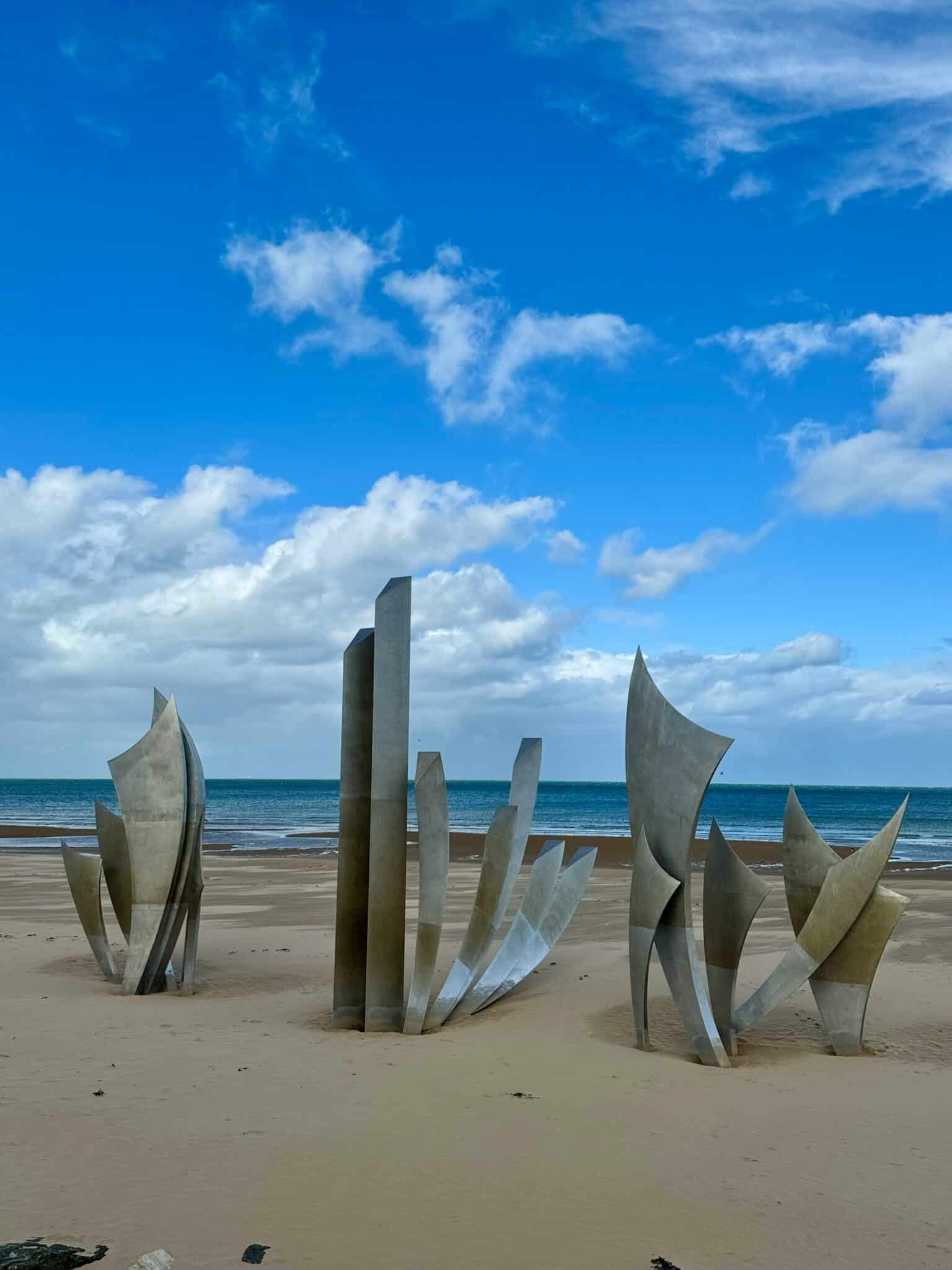 Omaha Beach plage du Débarquement en Normandie