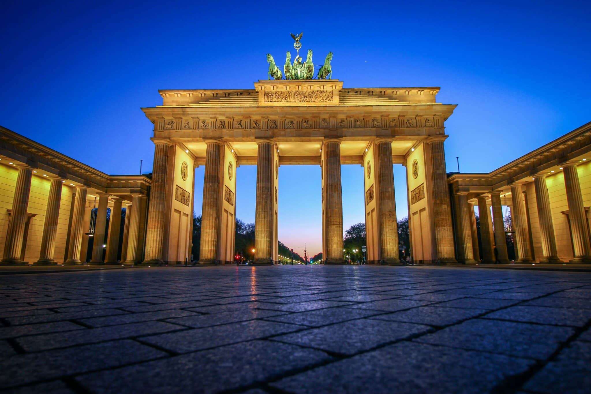 Berlin avec son chien : Brandenburger Tor et parc du Tiergarten