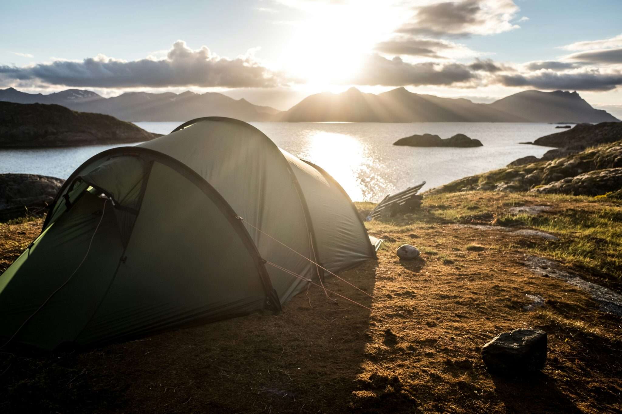 Camping en pleine nature avec son chien en France
