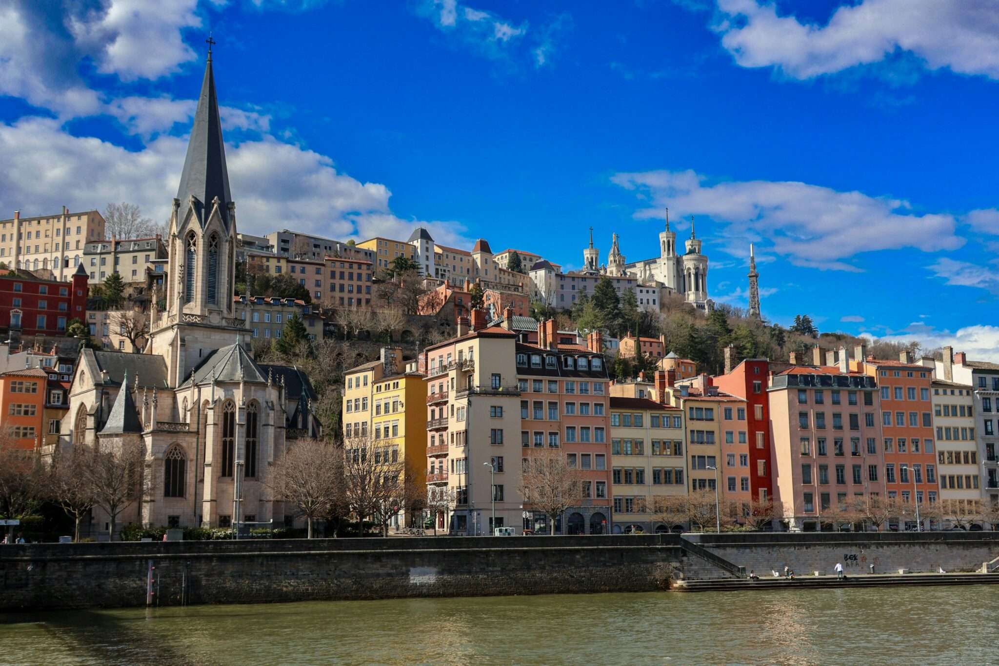 Parc de la Tête d'Or à Lyon avec son chien