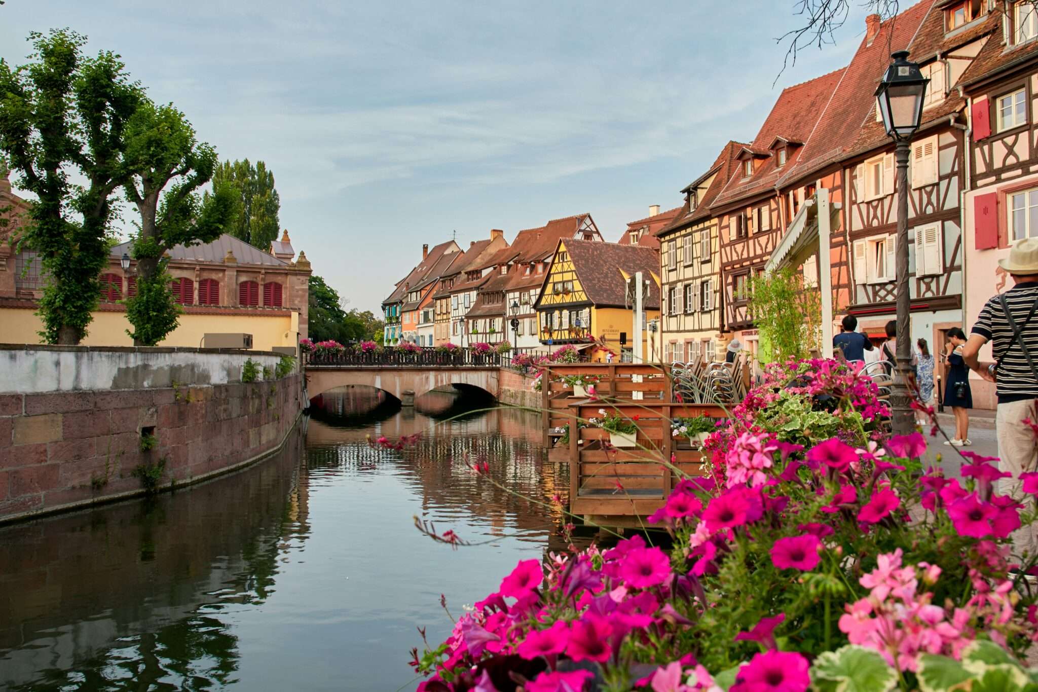 Strasbourg Petite France avec son chien en Alsace