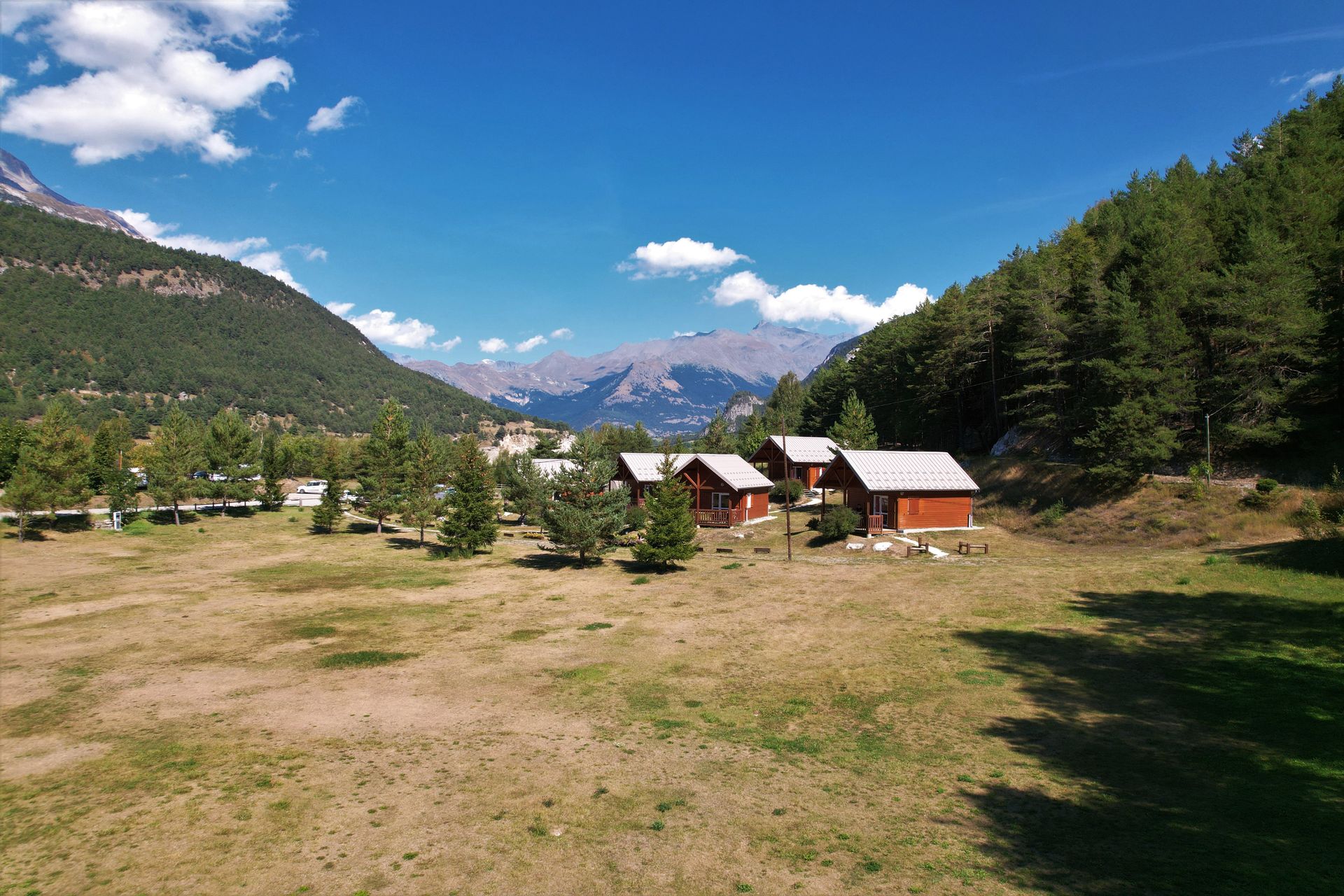 Chalets de montagne dans un alpage à Val-Cenis